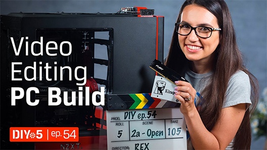 Trisha presenta consejos sobre cómo elegir componentes como DDRAM,  para una PC de edición de video efectiva